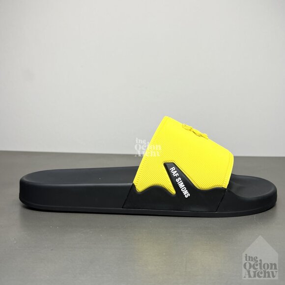 Size 45 EU/12 US Raf Simons Astra Slide \'Yellow Black\' HR810002S 0087 Brand New main image 6